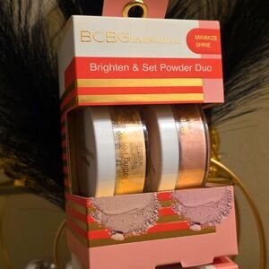 ✨ BCBG Generation Brighten & Set Powder Duo | Translucent + Pink Setting Powde